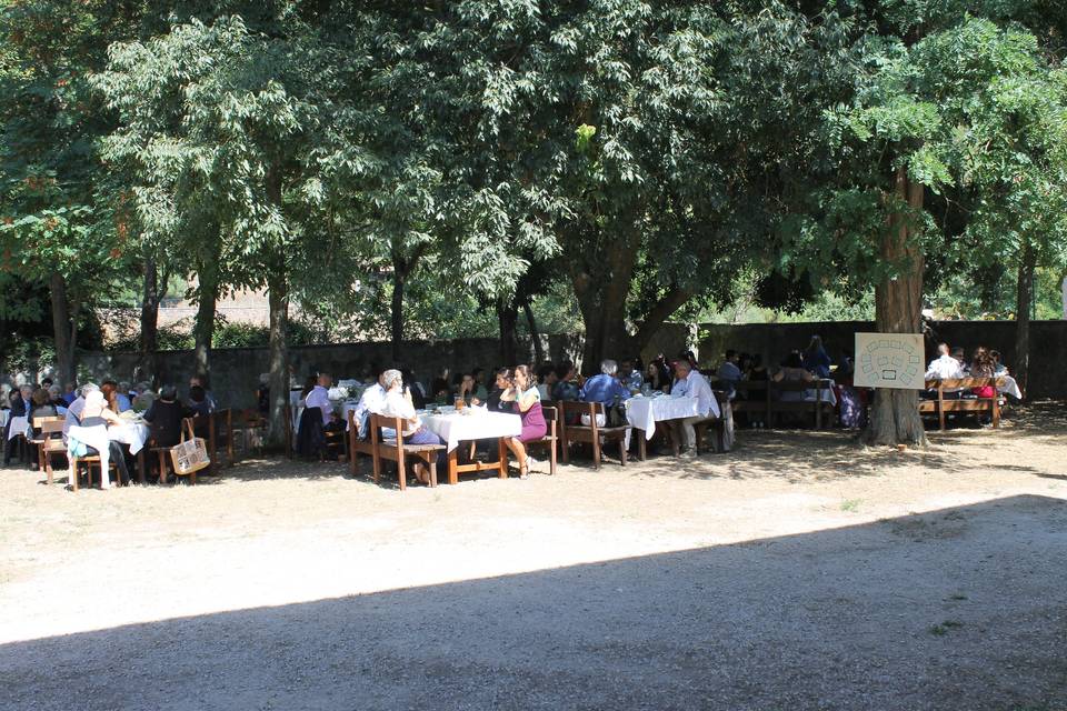 Pranzo nel parco della Locand