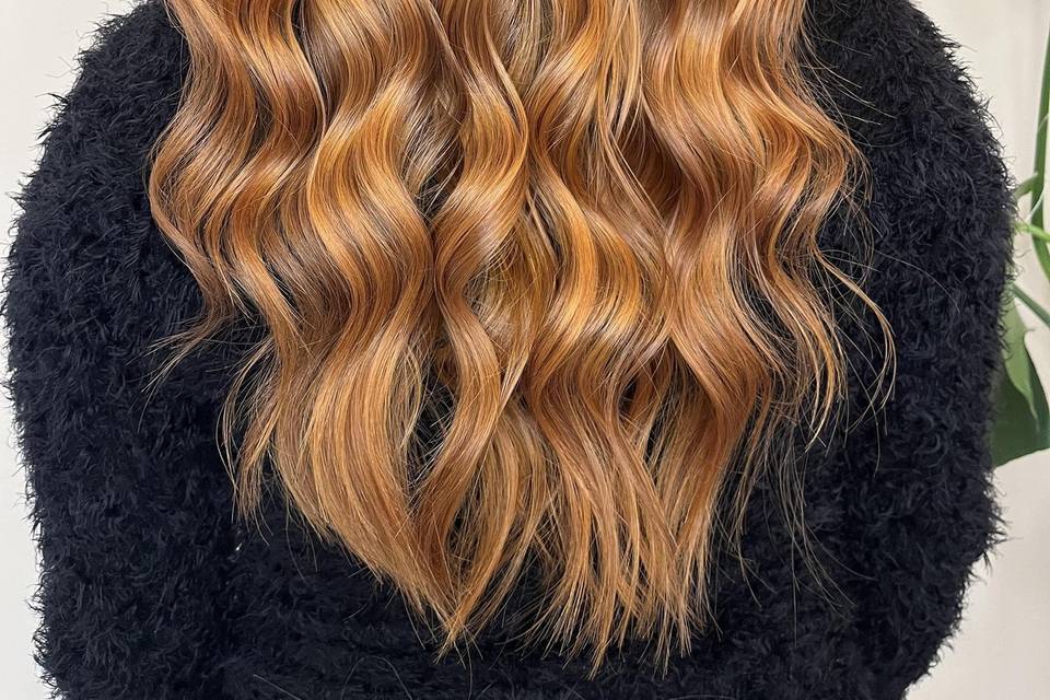 Copper Balayage