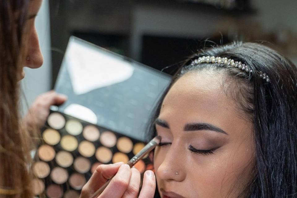 Preparazione sposa