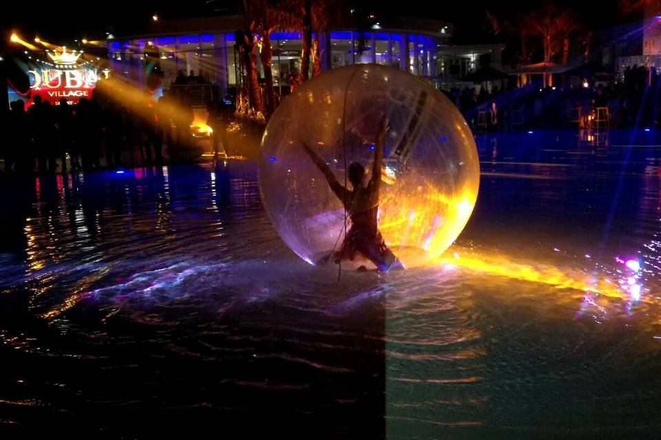 Sphere show per 1grande evento