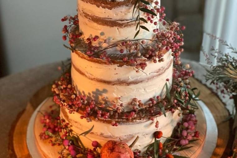 Colori autunnali...Naked cake