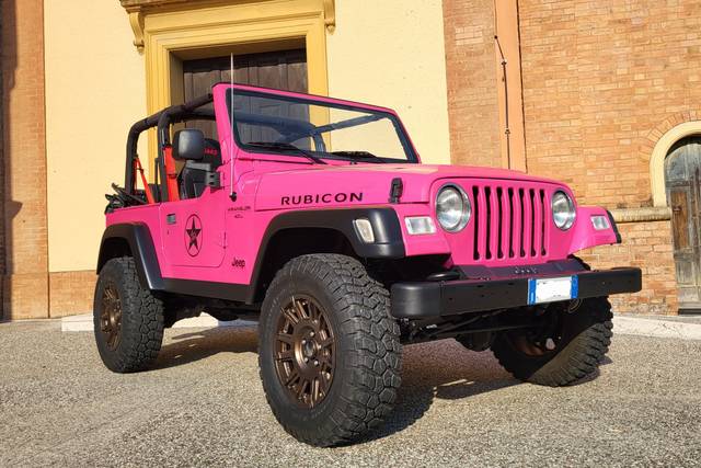 Jeep Wrangler rosa