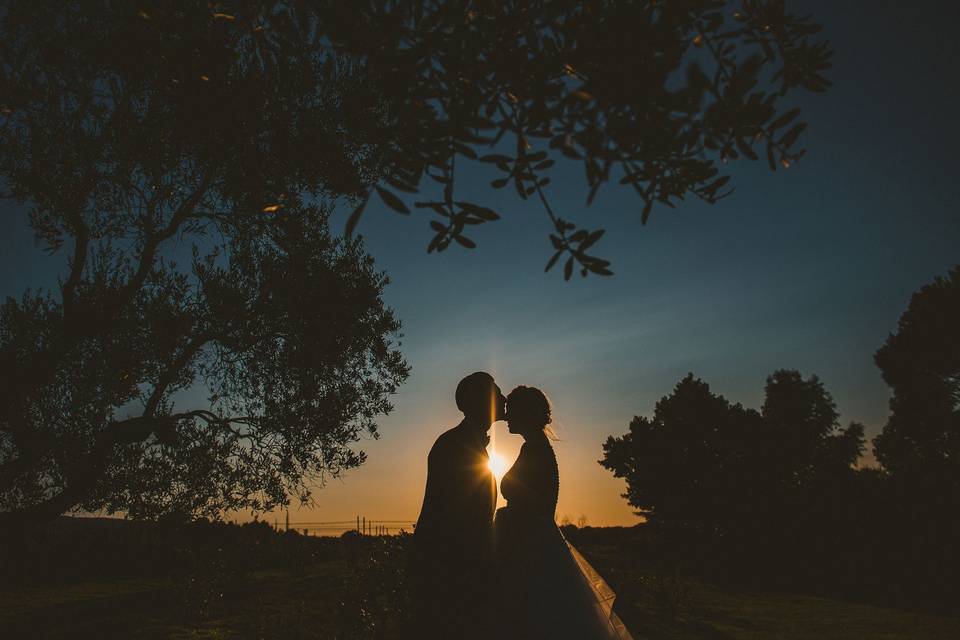 Bride and groom