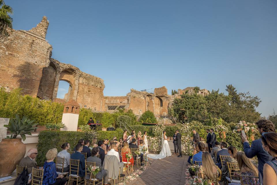 Cerimonia Teatro Greco Taormin