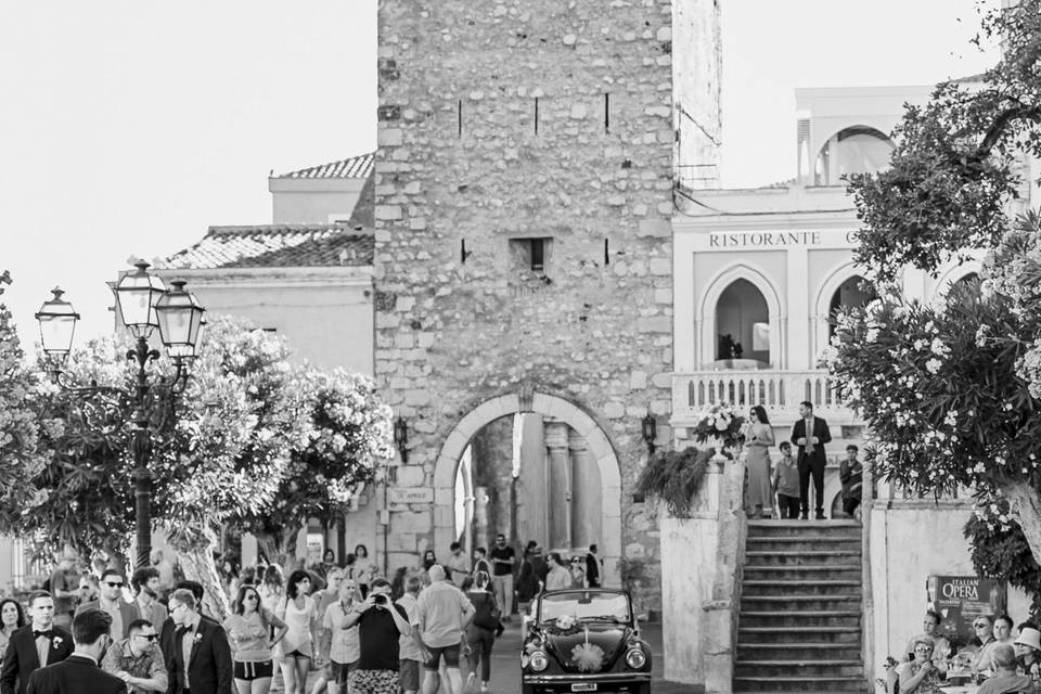 Foto sposi Taormina