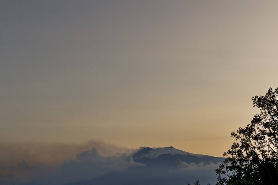 Etna vista Taormina