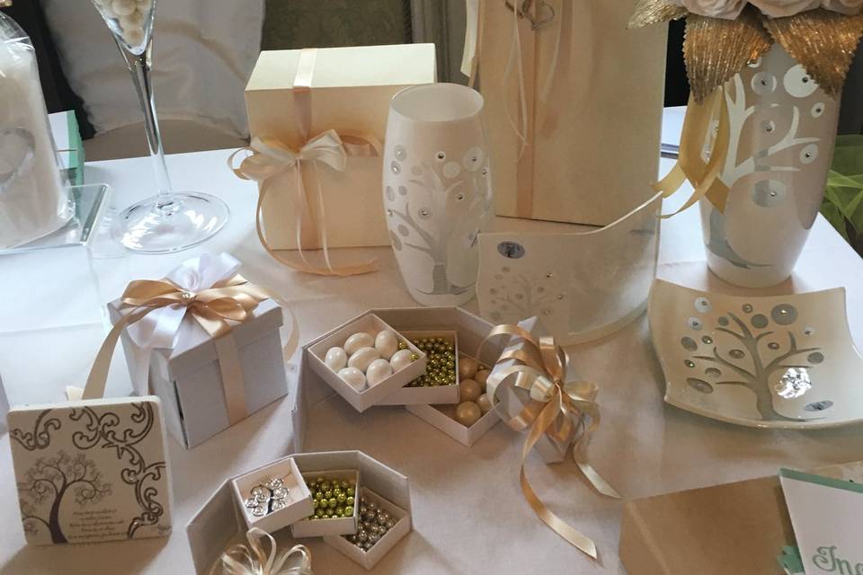 Box tre cassetti confetti