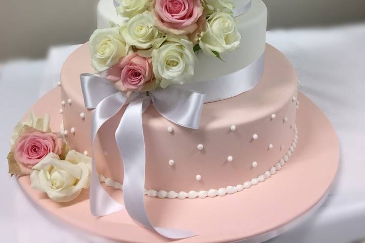 Wedding cake ciocco-lamponi