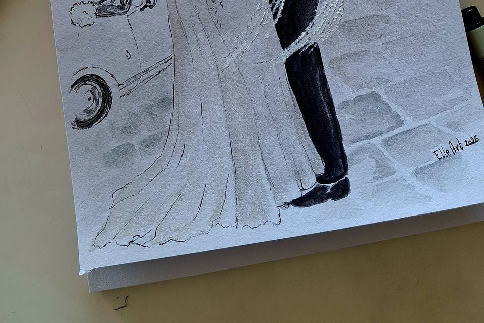 Omaggio agli sposi