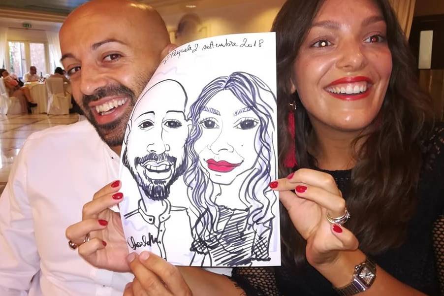 Caricature Charlotte - Caricaturista per Eventi