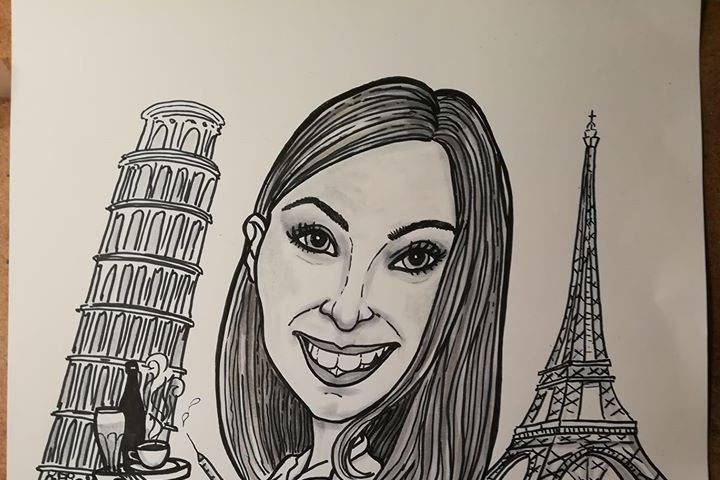 Caricature Charlotte - Caricaturista per Eventi