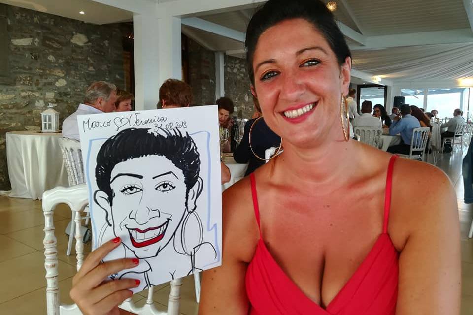 Caricature Charlotte - Caricaturista per Eventi