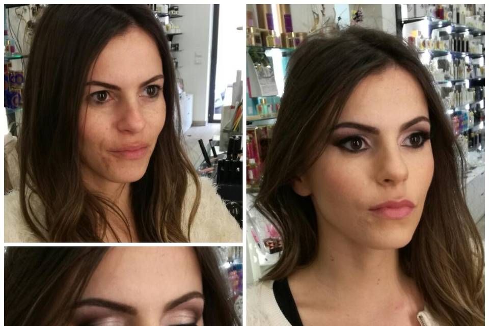 Make up e acconciatura prova