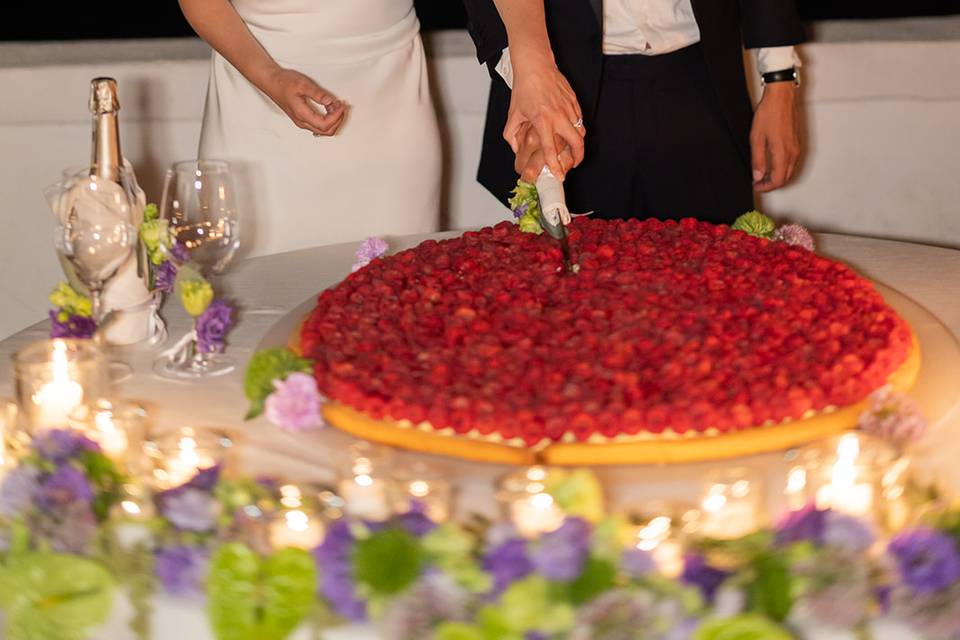 Cutting of the cake