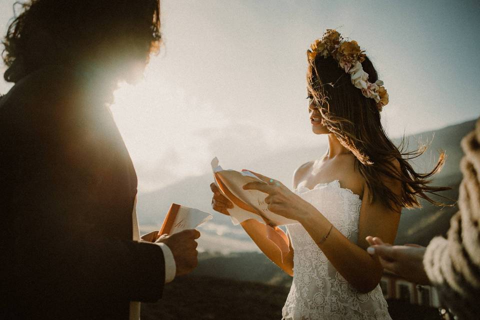 Etna wedding