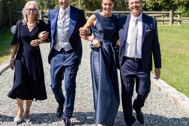 L’emozionante arrivo