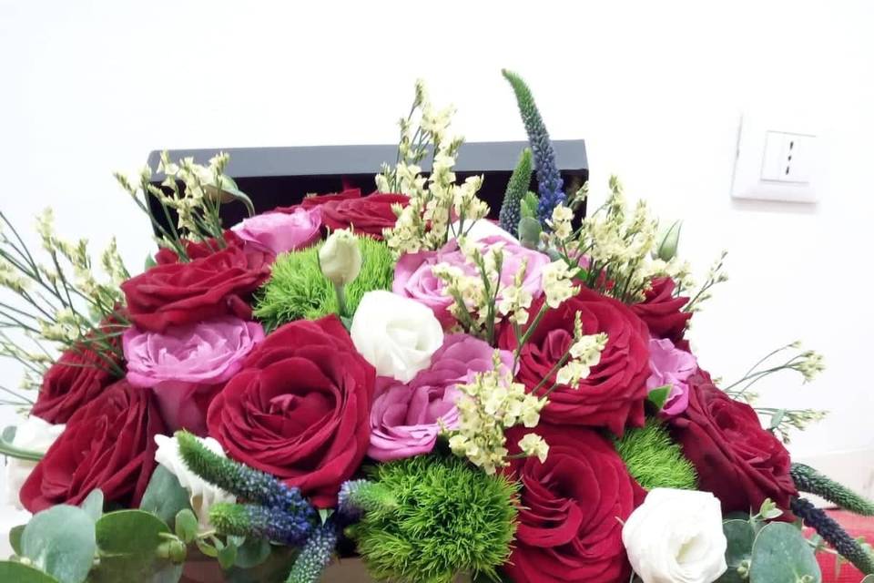 Flower box sposa