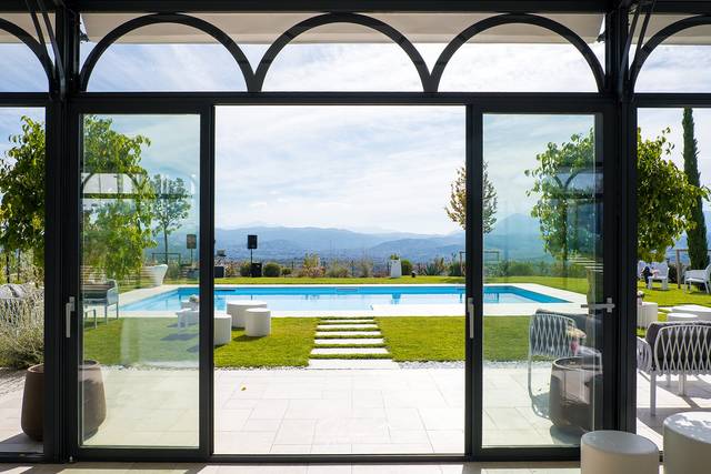 Green house di giorno