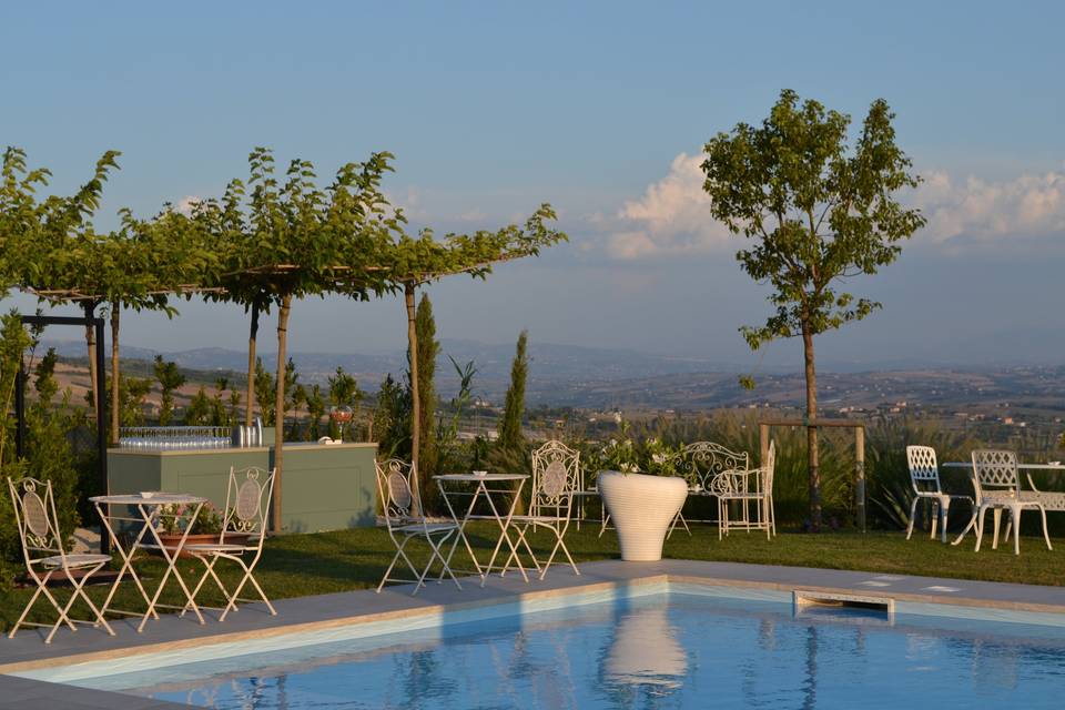 Piscina e panorama