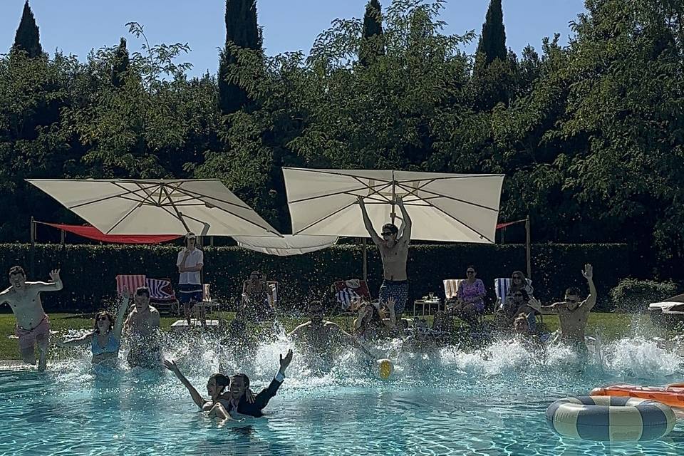 Wedding Pool Party, Firenze