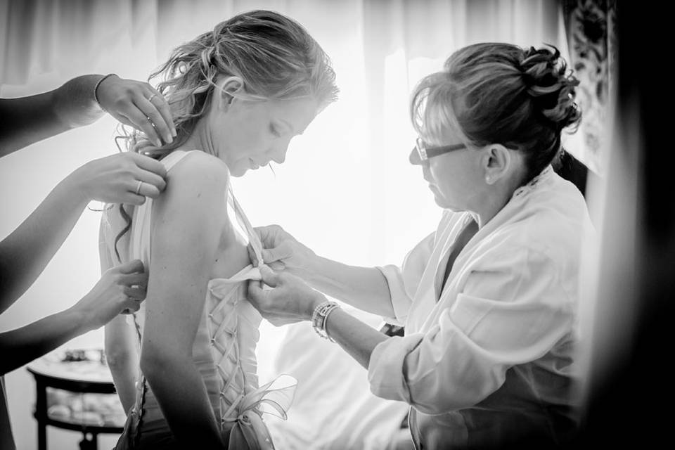La sposa si prepara