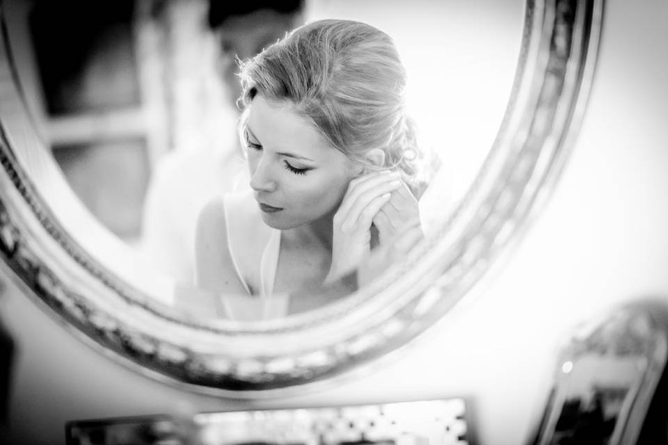 La sposa si prepara, dettaglio