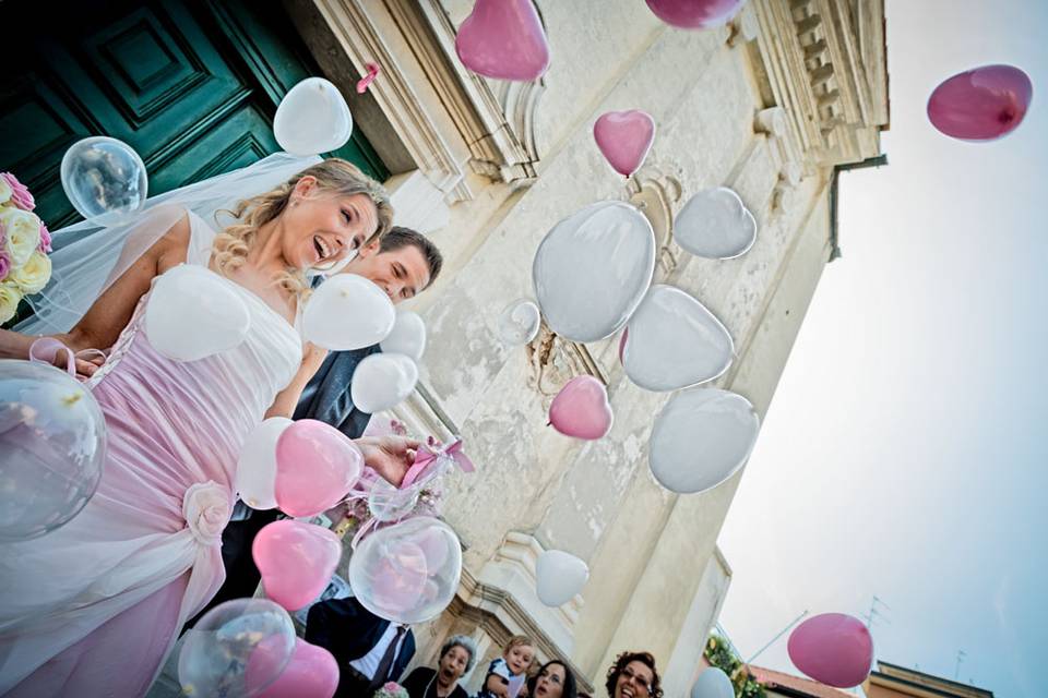 Esplosione di palloncini