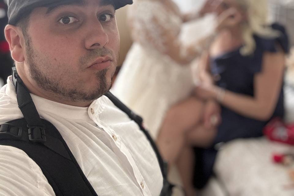 Sposa trucca la madre