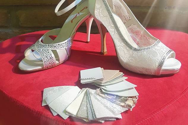 Scarpe da sposa su misura