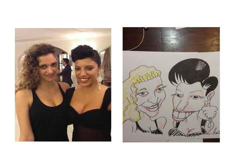 Caricaturista per matrimonio