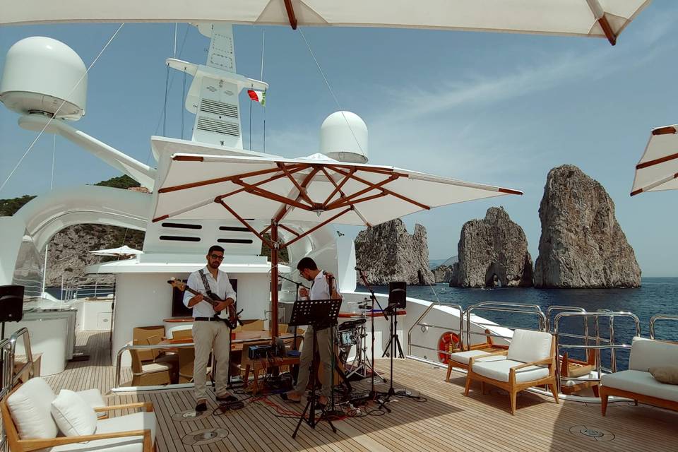 Yacht privato, Capri