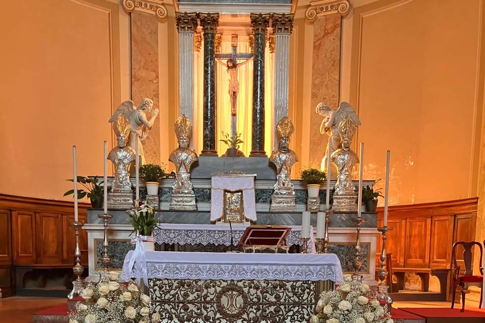 Allestimento chiesa