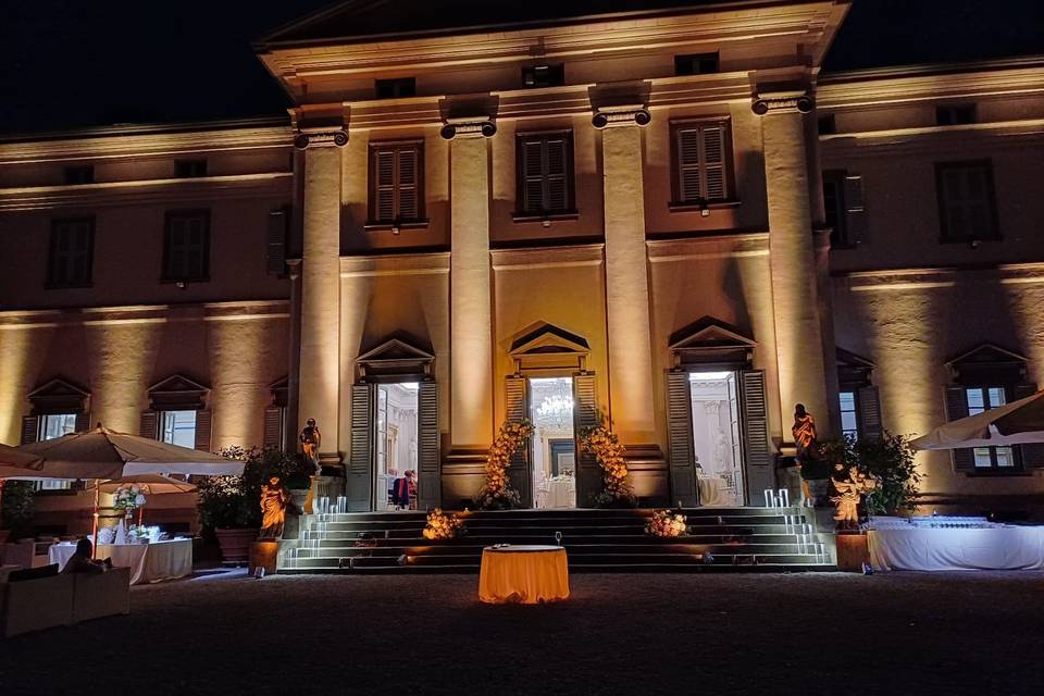 Illuminazione villa