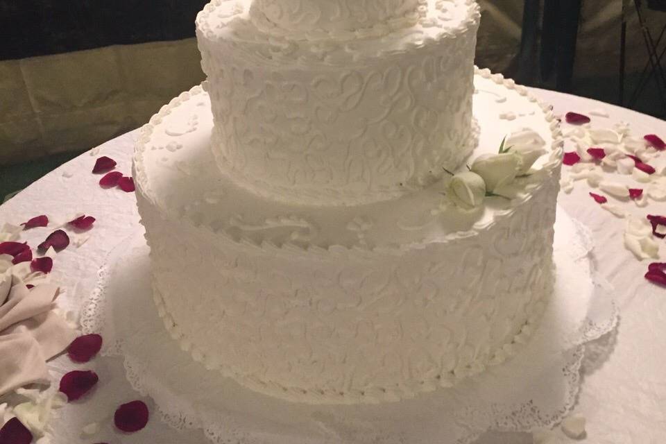 La wedding cake