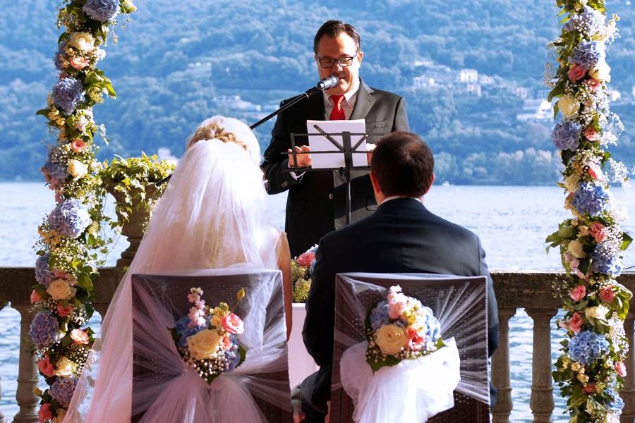 Cerimonia sul Lago di Como