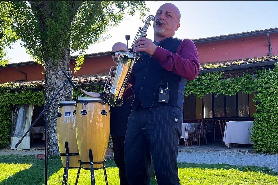 Sax e Percussioni Matrimonio