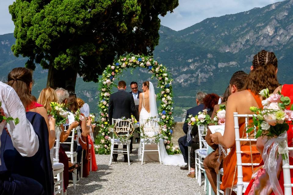 Cerimonia sul Lago di Como