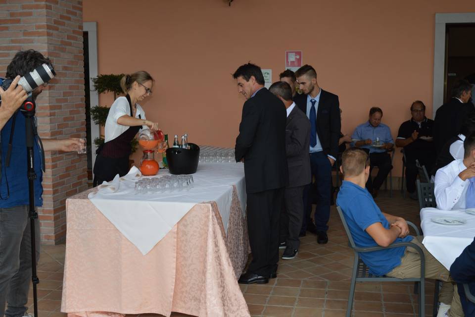 Buffet di benvenuto