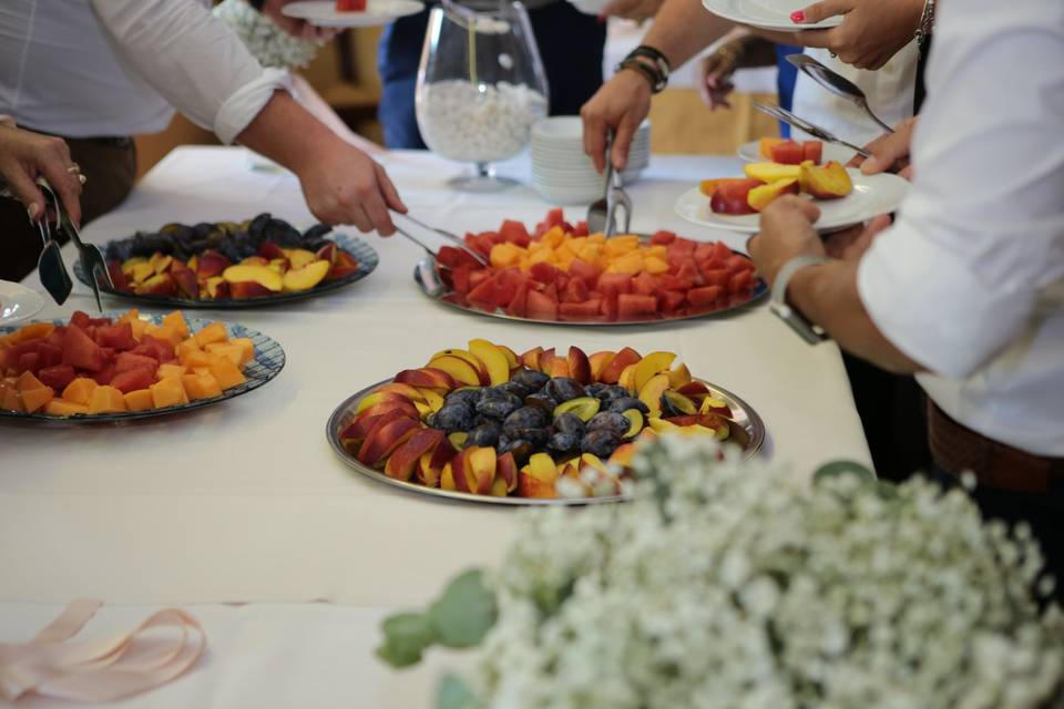 Buffet di frutta