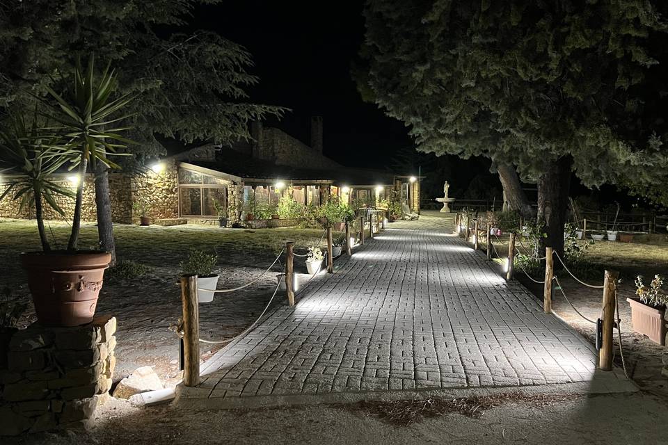 By night