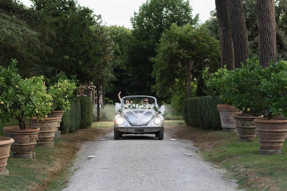 Arrivano gli sposi