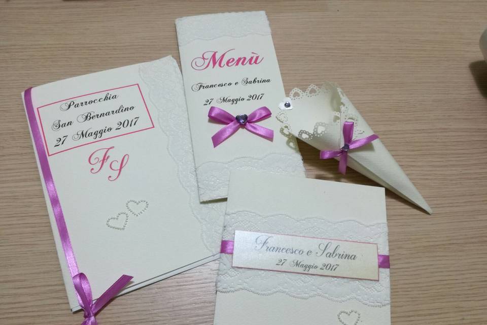 Set matrimonio