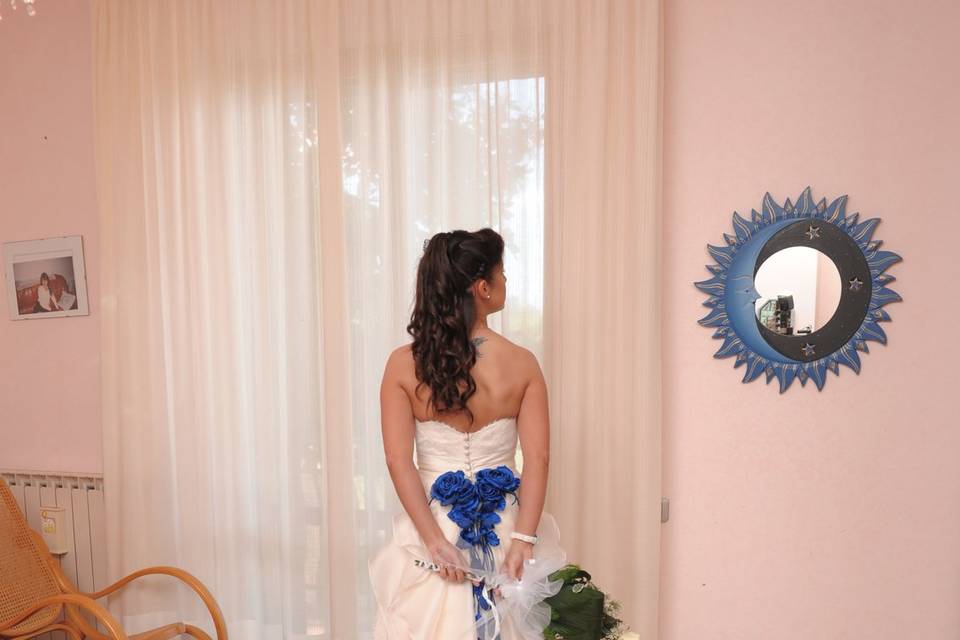 Preparazione sposa