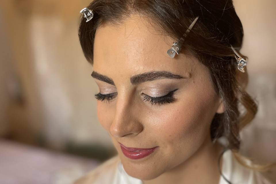 Trucco sposa luminoso