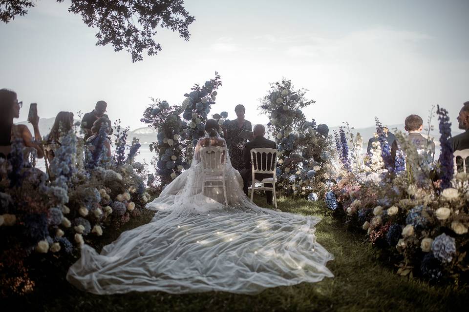 Ceremony by the lake