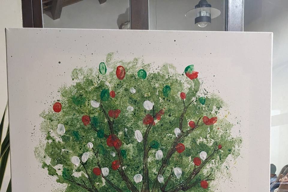 Dipinto albero