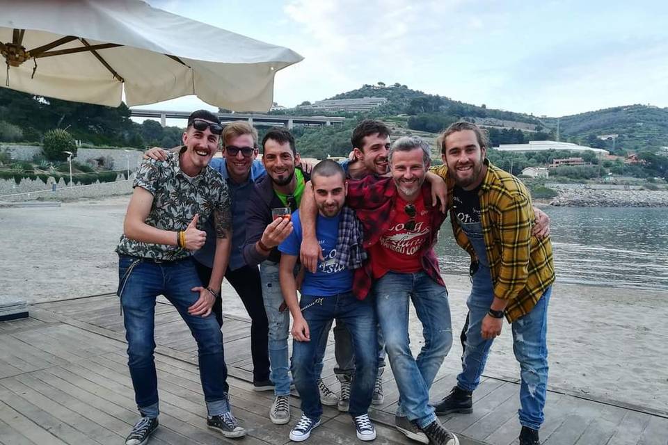 La band con il fonico