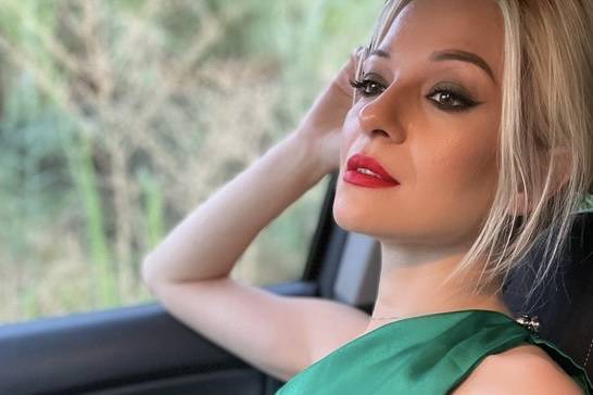 Red lipstick