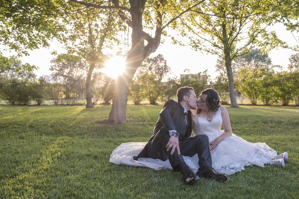 Sposi - Matrimonio - Bacio