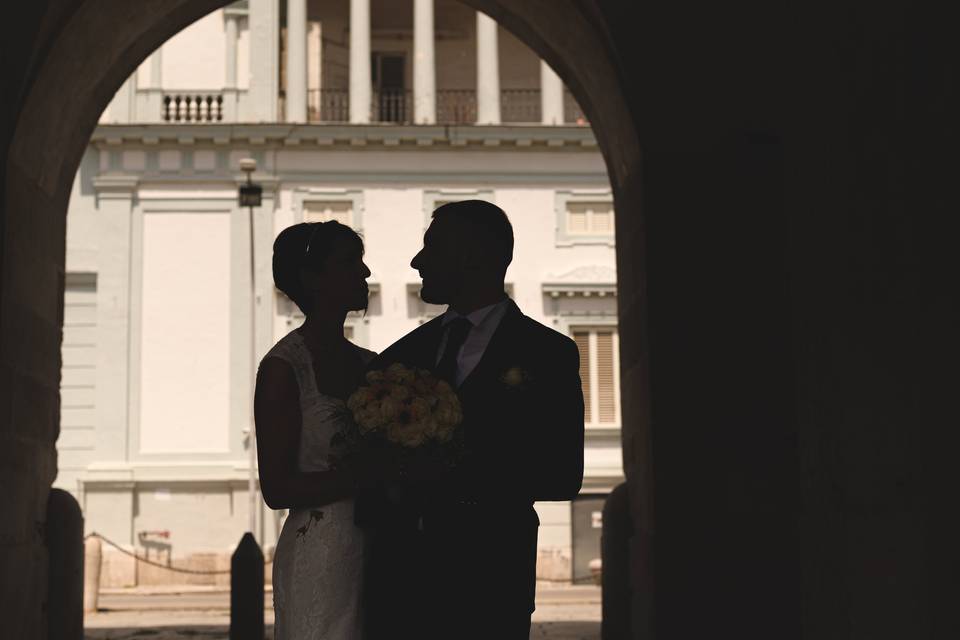 Sposi - Matrimonio - Silhouett